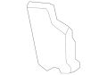Deflector-Water (Jaguar OEM) C2P9572OEM