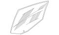Glass-Door (Jaguar OEM) C2S1662OEM