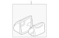 Ashtray (Jaguar OEM) C2S17787LEGOEM