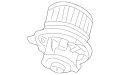 Blower-Heater (Jaguar OEM) C2S25790OEM