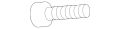 Screw (Jaguar OEM) C2S34668OEM