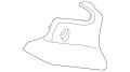 Cover-Seat Slide (Jaguar OEM) C2S38631OEM