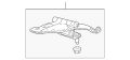 Hinge - Discontinued (Jaguar OEM) C2S40448OEM