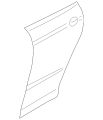 Panel-Door Skin (Jaguar OEM) C2S42317OEM