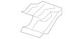 Clip-Spring (Jaguar OEM) C2S44891OEM