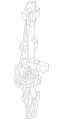 Jaguar Motor-Window Reg C2S44895OEM