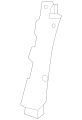 Retainer-Channel (Jaguar OEM) C2S49235OEM