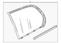 Glass-Bodyside (Jaguar OEM) C2S49459OEM