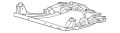 Crossmember (Jaguar OEM) C2S49672OEM