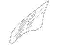 Glass-Door (Jaguar OEM) C2S5437OEM