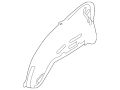 Panel-Wheelarch (Jaguar OEM) C2S6271OEM
