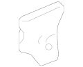 Pad-Foam (Jaguar OEM) C2Z10716OEM