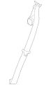 Seatbelt (Jaguar OEM) C2Z11018AMTOEM