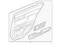 Casing-Door (Jaguar OEM) C2Z11422LEGOEM
