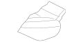 Pad-Cushion (Jaguar OEM) C2Z12575OEM