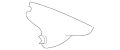 Cover-Mirror Ste (Jaguar OEM) C2Z17137OEM