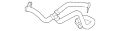 Hose-Heater (Jaguar OEM) C2Z18120OEM