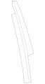 Moulding-Door (Jaguar OEM) (Jaguar OEM) C2Z18486OEM