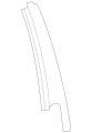 Moulding-Door (Jaguar OEM) C2Z18489OEM