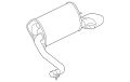 Silencer-Exh Rr (Jaguar OEM) C2Z18700OEM