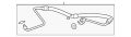 Hose-Power Steer (Jaguar OEM) C2Z20222OEM