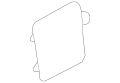 Panel-Door Openi (Jaguar OEM) C2Z2436SELOEM