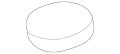 Cover-Squab (Jaguar OEM) C2Z25510LEGOEM