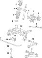 Spring-Road (Jaguar OEM) C2Z25905OEM