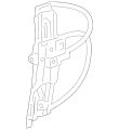 Regulator-Window (Jaguar OEM) C2Z26991OEM