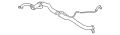 Hose-Radiator (Jaguar OEM) C2Z28162OEM