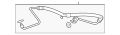 Hose-Power Steer (Jaguar OEM) C2Z30503OEM