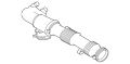 Tube-Air Intake (Jaguar OEM) C2Z30554OEM