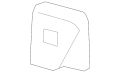 Clip-Sunvisor Su (Jaguar OEM) C2Z3225PVJOEM