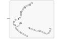 Hose (Jaguar OEM) C2Z3251OEM