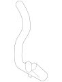 Hose (Jaguar OEM) C2Z4526OEM