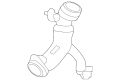 Hose (Jaguar OEM) C2Z4548OEM