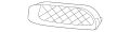 Mesh-Grille (Jaguar OEM) C2Z4963OEM