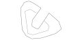 Clip-Sunvisor Su (Jaguar OEM) C2Z5147AMNOEM
