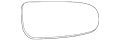 Glass-Door Mirro (Jaguar OEM) C2Z5466OEM