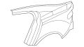 Panel-Quarter (Jaguar OEM) C2Z5506OEM