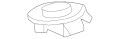 Housing-Blower (Jaguar OEM) C2Z6519OEM