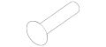 Screw (Jaguar OEM) C2Z9350OEM
