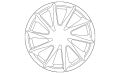 Wheel-Road-Alloy - Discontinued (Jaguar OEM) C2Z9556KOEM