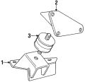 Bracket-Engine M - Discontinued (Jaguar OEM) CAC3442OEM