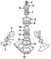 Bracket-Engine M - Discontinued (Jaguar OEM) CAC6612OEM