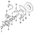 Jaguar Cap-Hub - Discontinued CBC6766OEM
