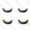 Jaguar Brake Shoe - Front Or Rear - Set Of Four (New)