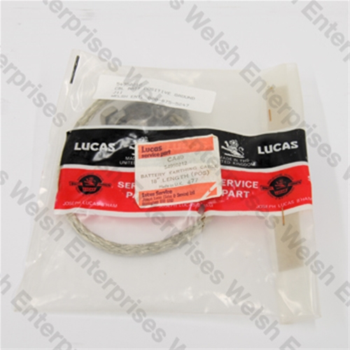 Jaguar Positive to Ground Battery Cable - Lucas