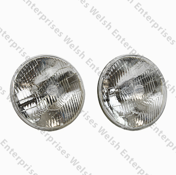 Jaguar Lucas Headlamp Sealed Beam (Pair)