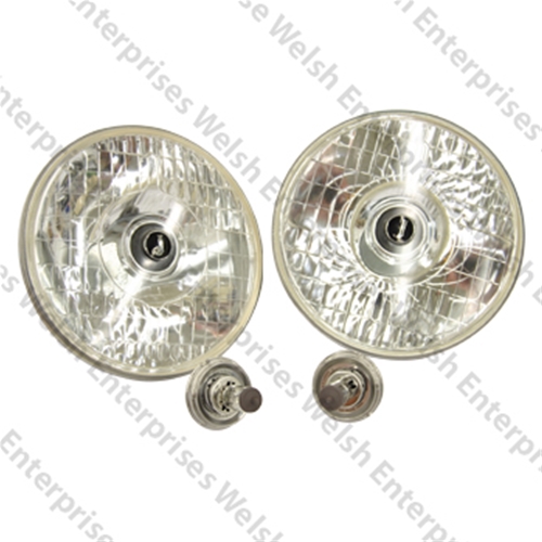 Jaguar 7" J Lamp Pair With Bulbs